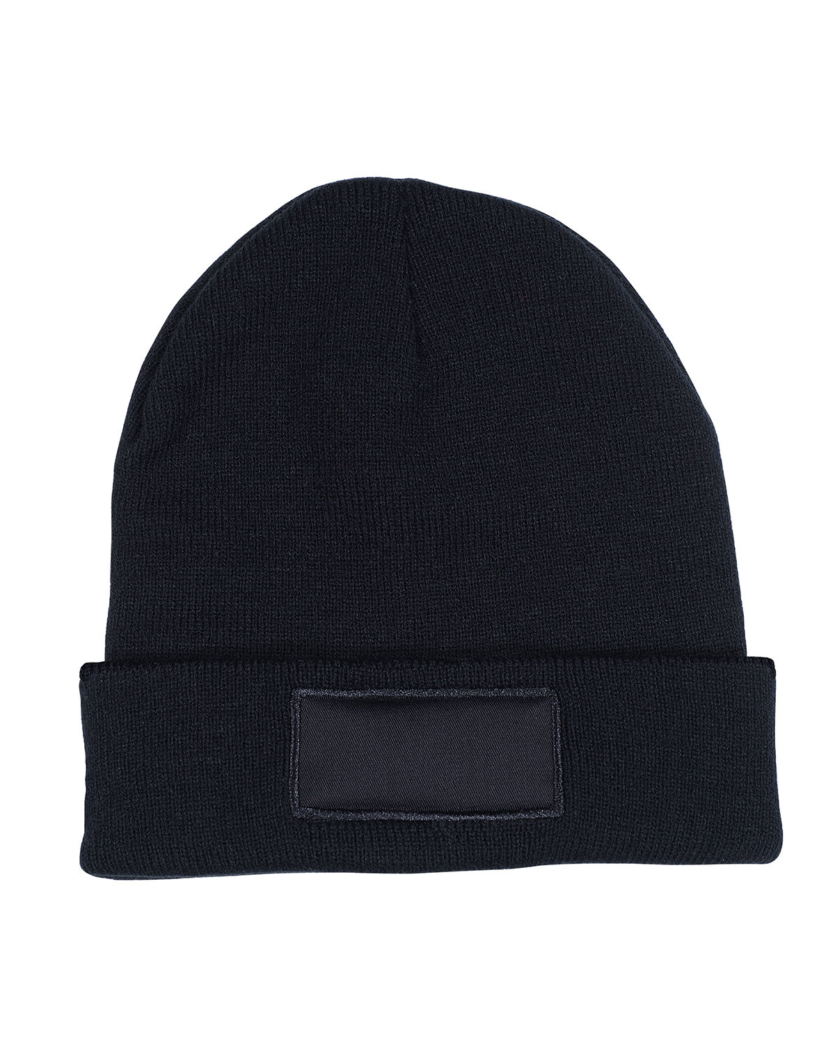 Picture of Knit Beanie With Patch.