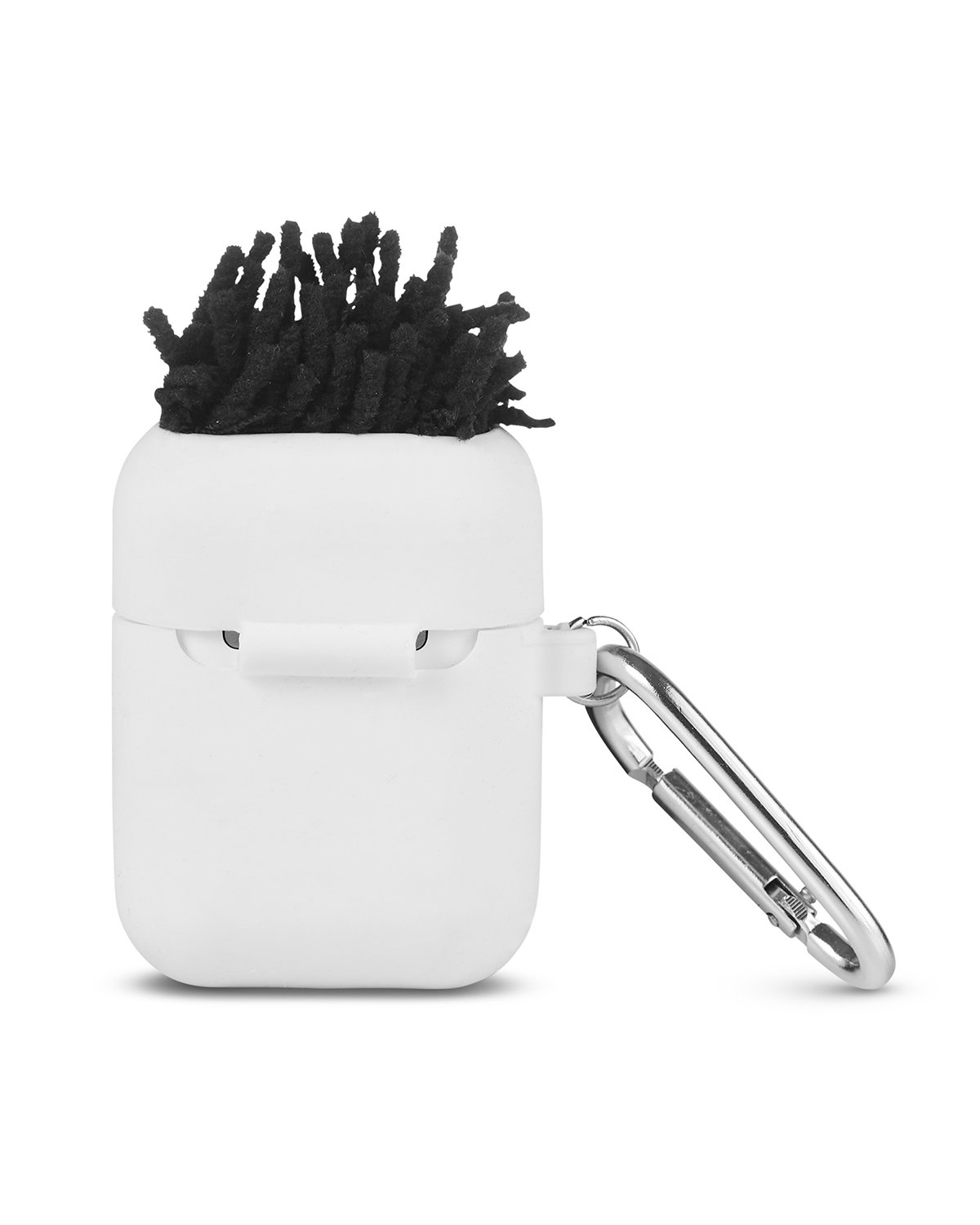 Picture of Silicone Earbud Case With Carabiner.