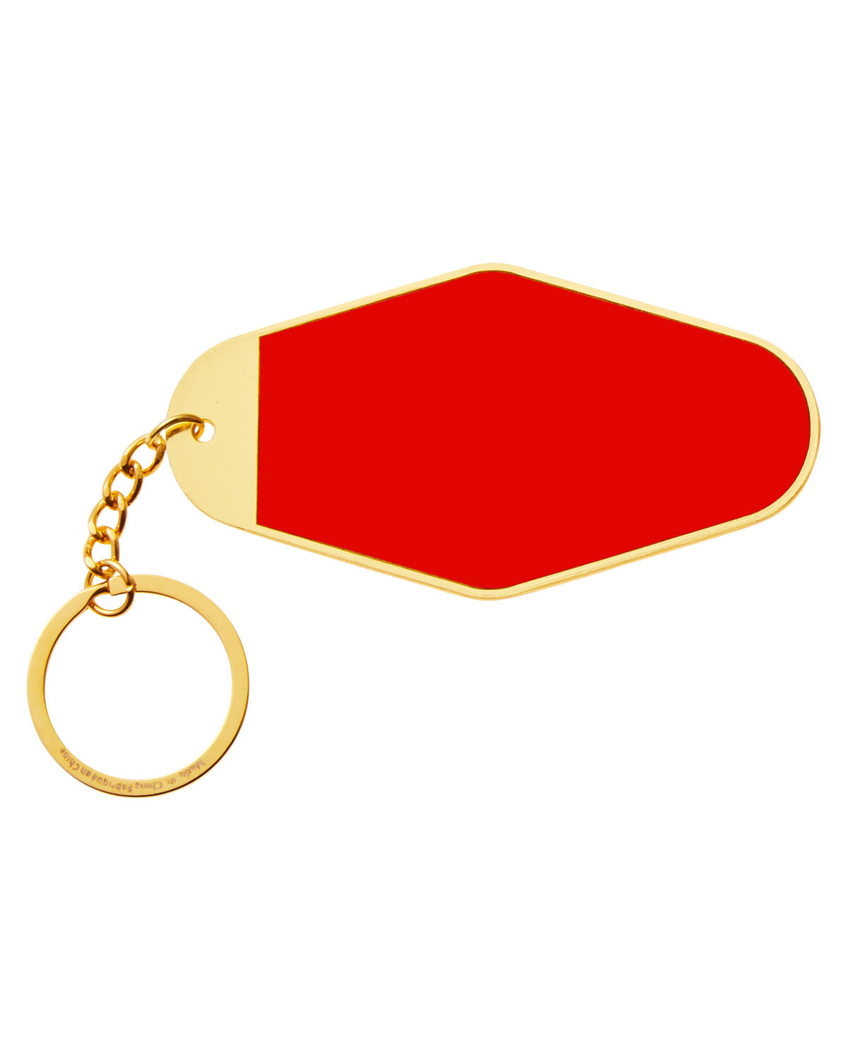 Picture of Rainbow Pride LGBTQ+ Metal Keychain.
