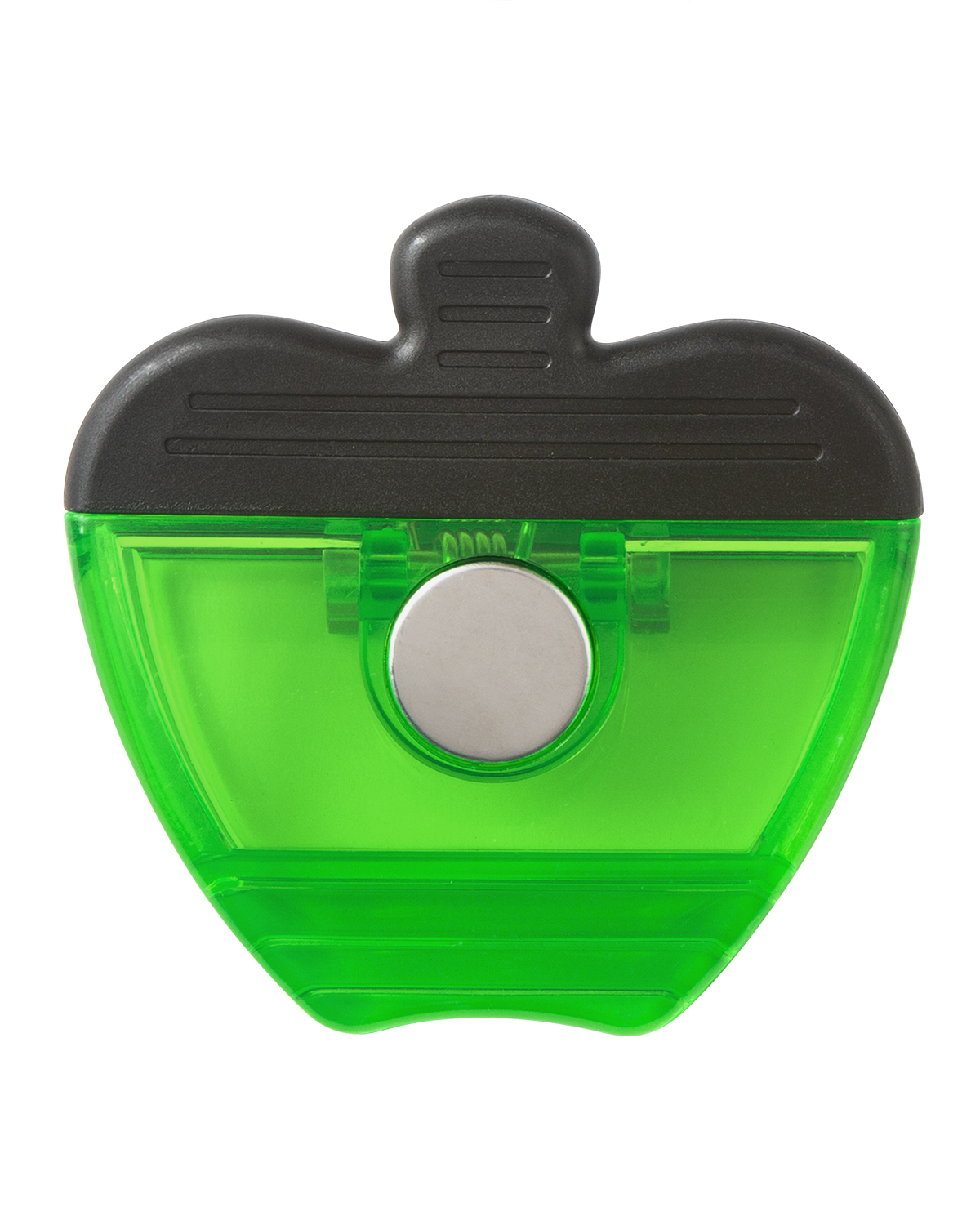 Picture of Recycled PS Apple Shape Magnetic Memo Clip.