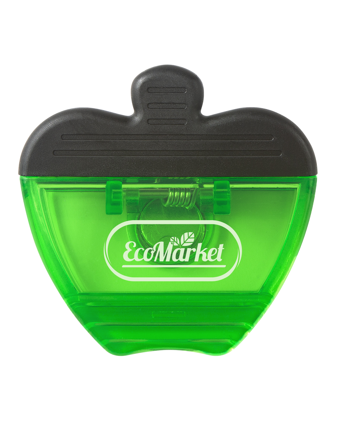 Picture of Recycled PS Apple Shape Magnetic Memo Clip.