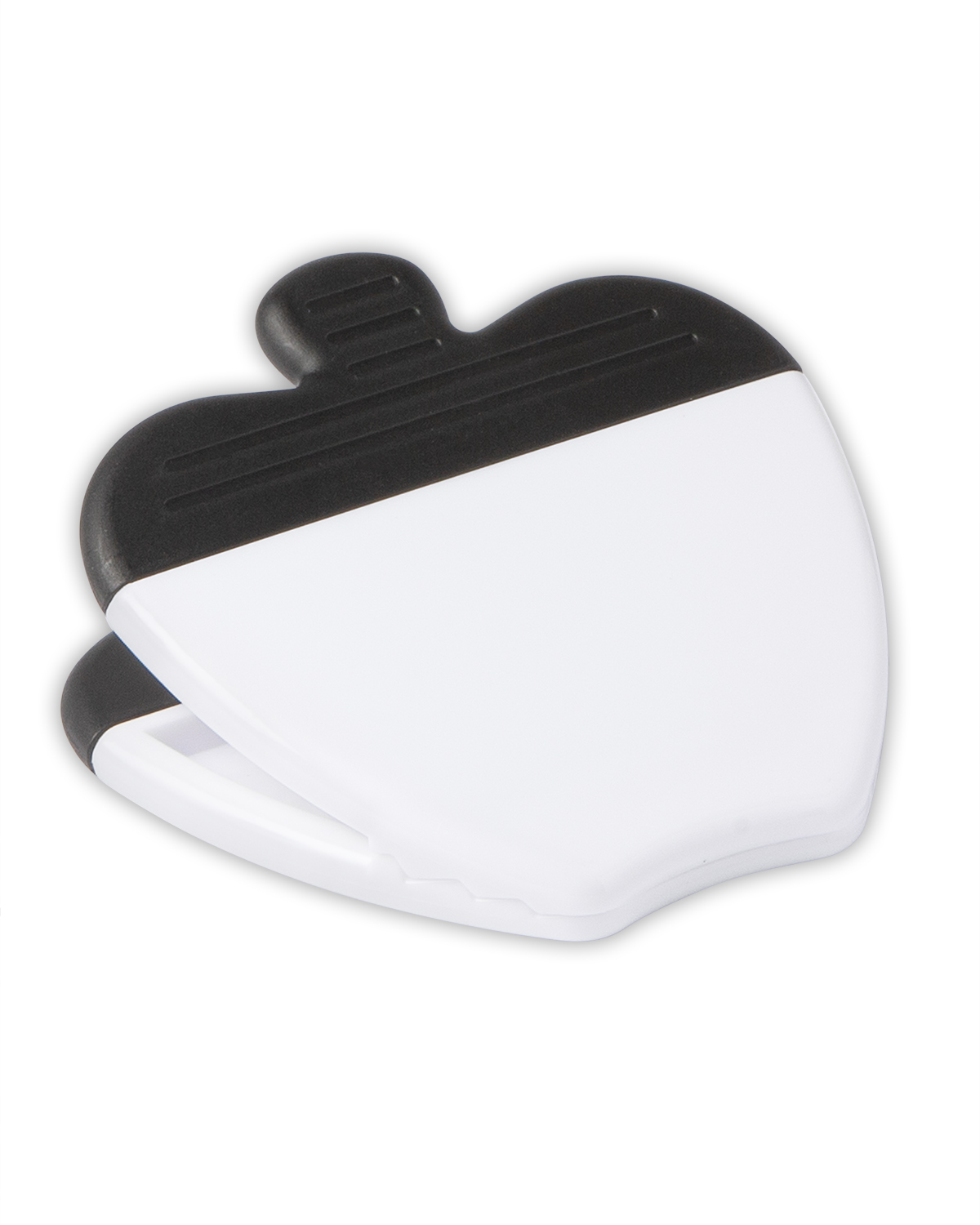 Picture of Recycled PS Apple Shape Magnetic Memo Clip.
