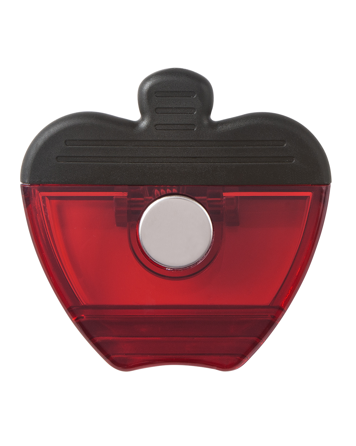 Picture of Recycled PS Apple Shape Magnetic Memo Clip.