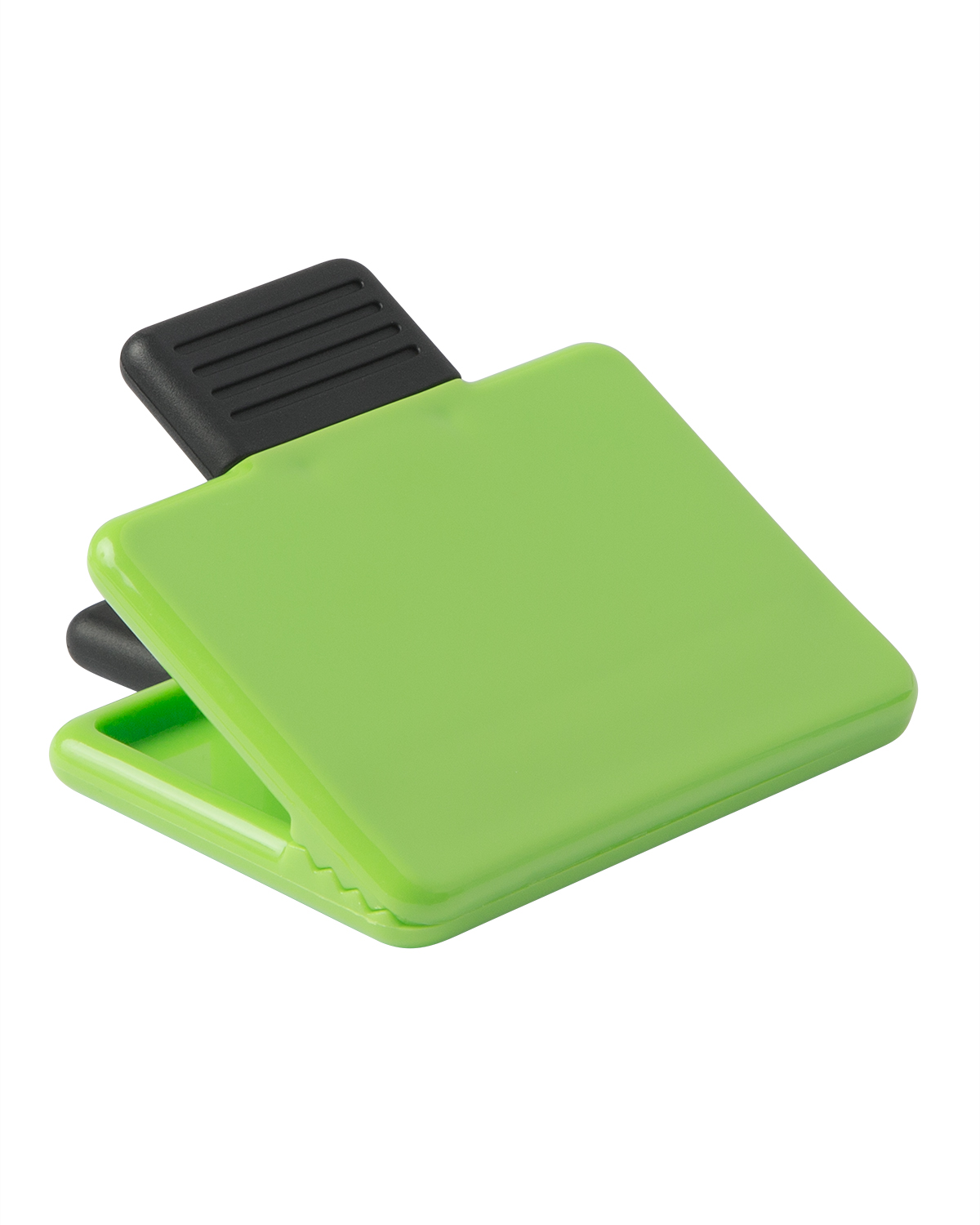 Picture of Recycled PS Rectangle Shape Magnetic Memo Clip.