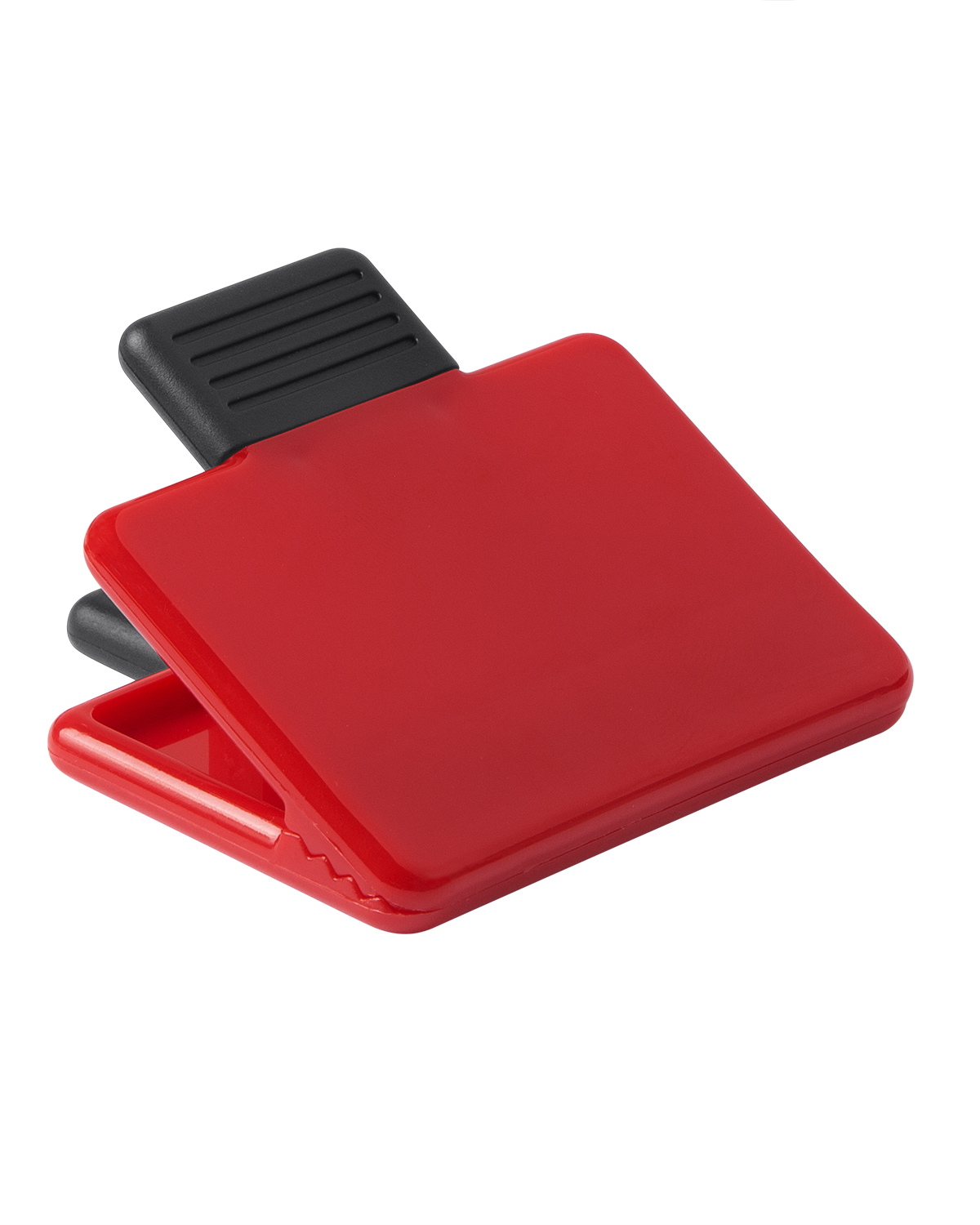 Picture of Recycled PS Rectangle Shape Magnetic Memo Clip.