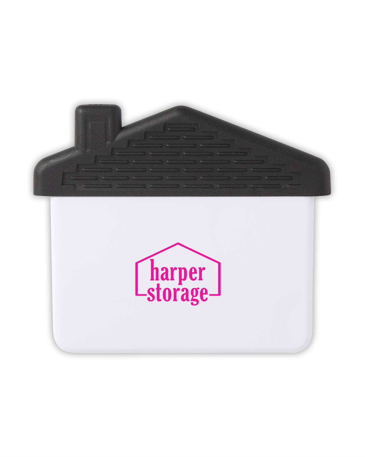 Picture of Recycled PS House Shape Magnetic Memo Clip.