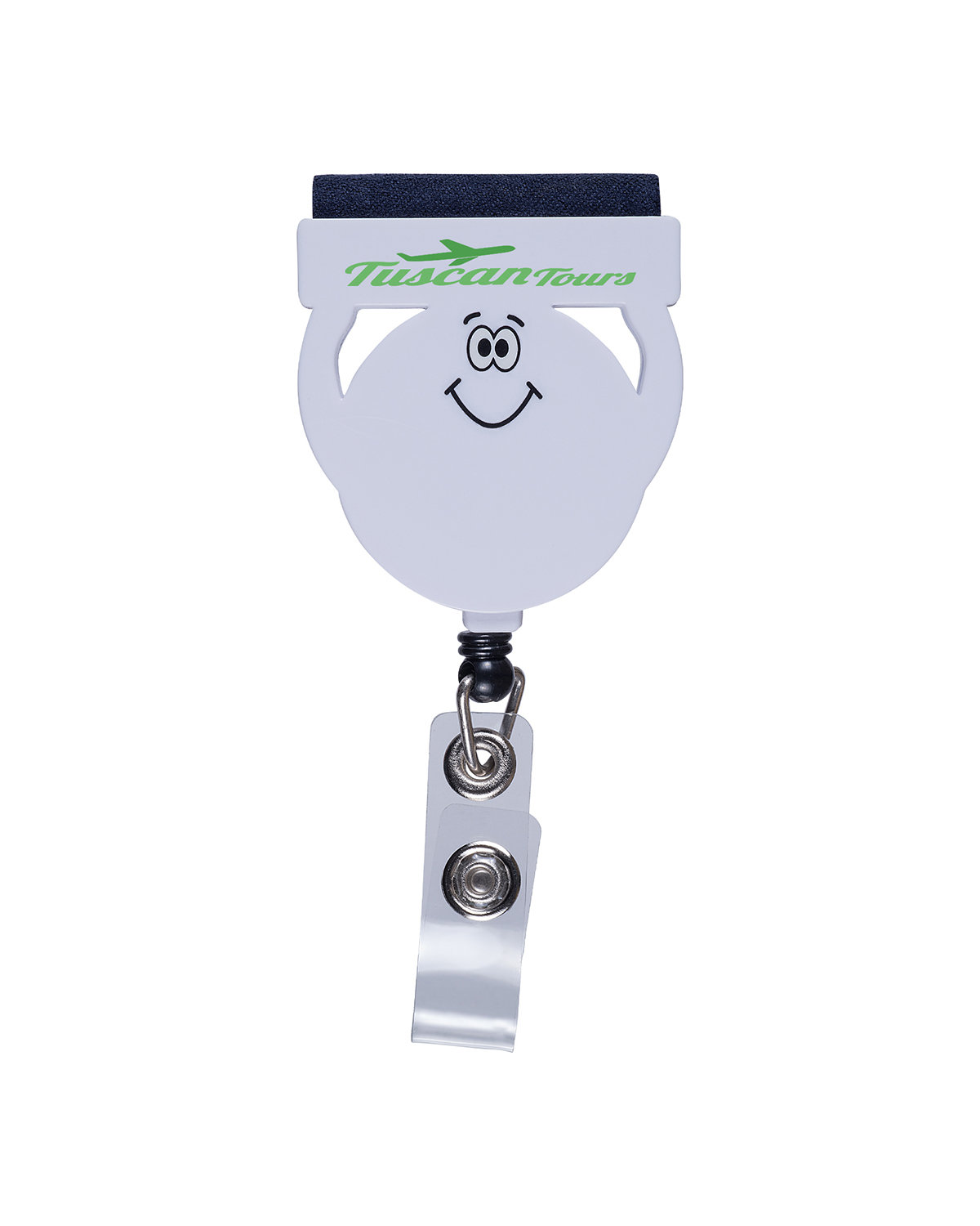 Picture of Badge Reel Holder with Screen Cleaner.