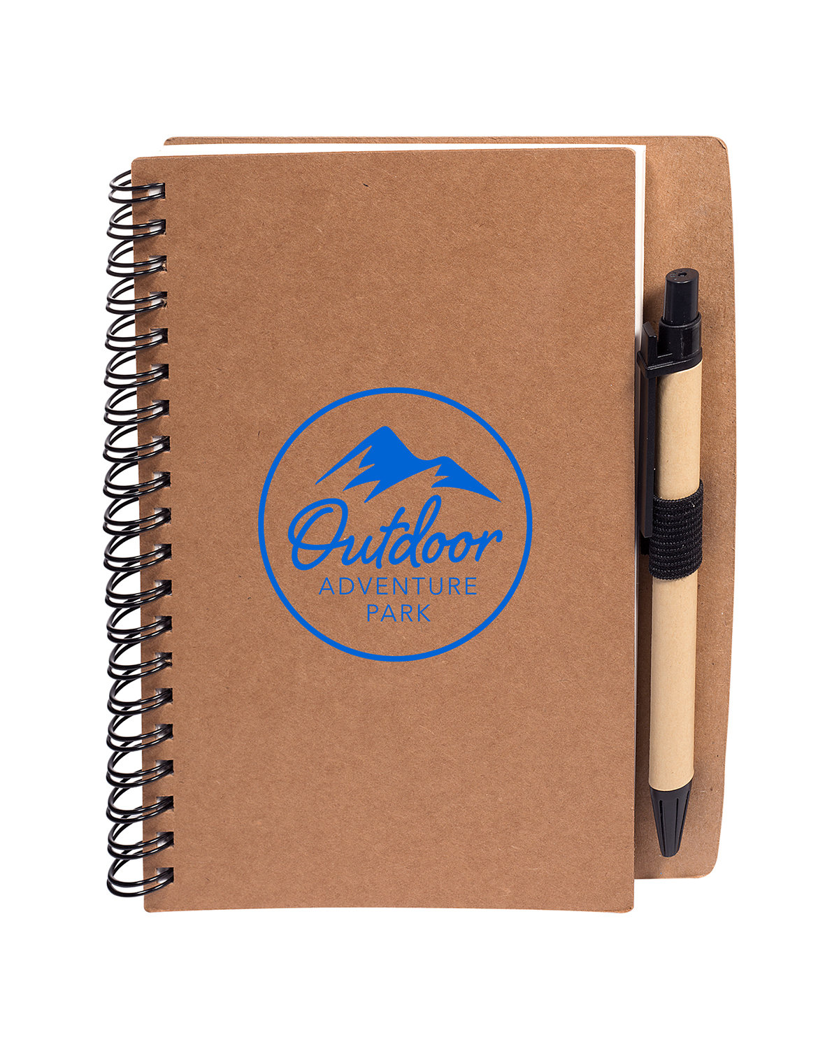 Picture of Stone Paper Spiral Notebook & Pen 5.5" x 7".