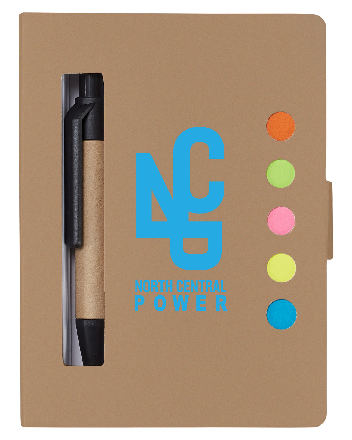 Picture of Stowaway Sticky Jotter With Pen.