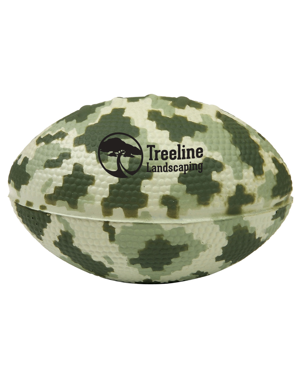 Picture of Digi Camo Football Shape Stress Ball.