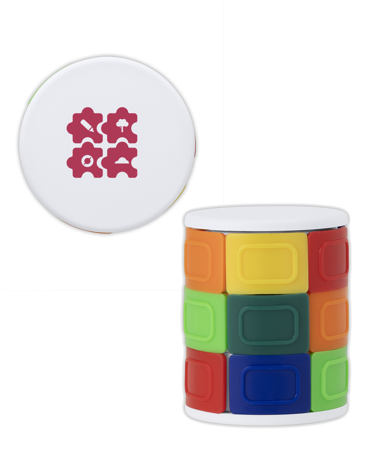 Picture of Rotate & Slide Puzzle Fidget Toy.