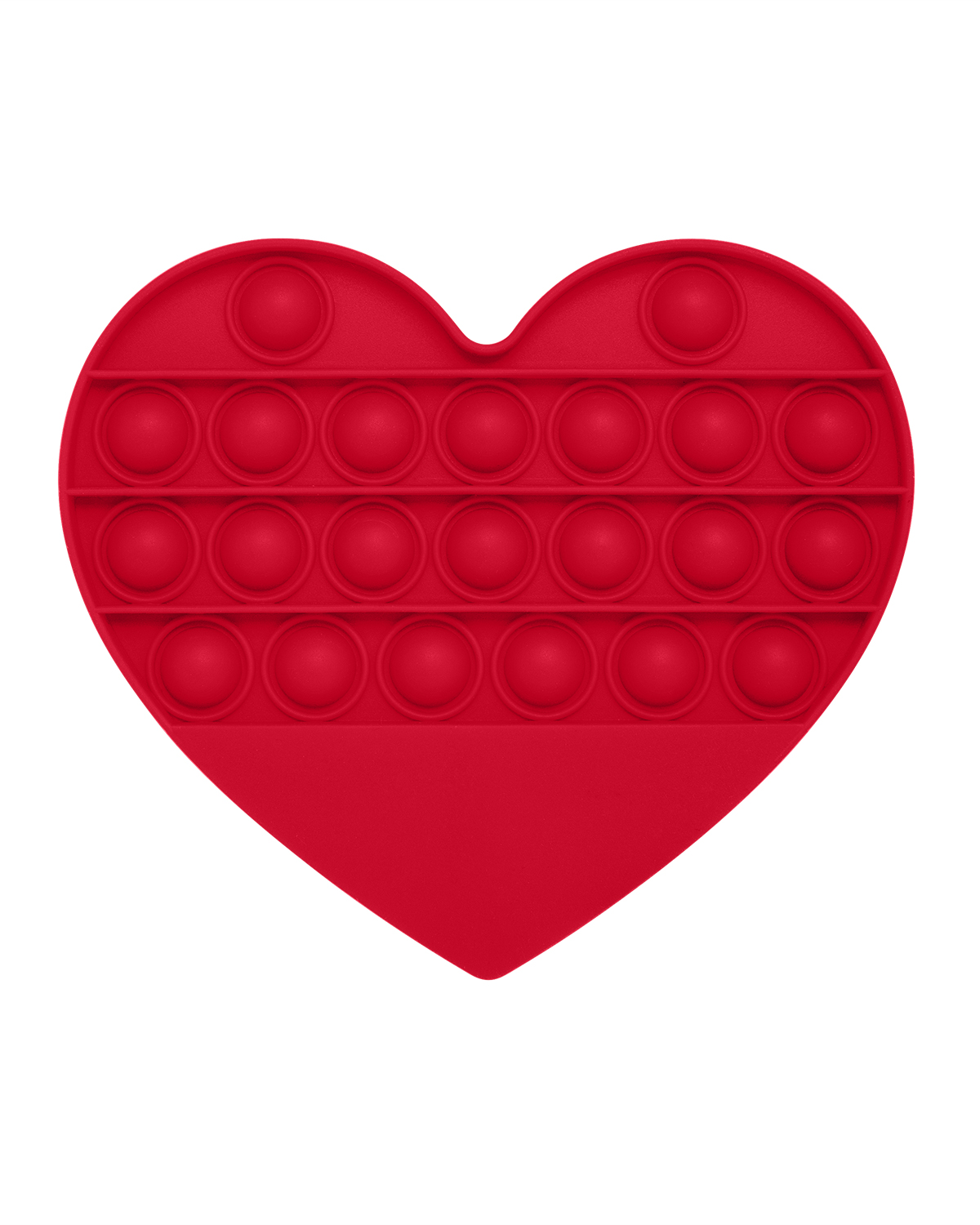 Picture of Push Pop Bubble Heart Shape Fidget Sensory Toy.