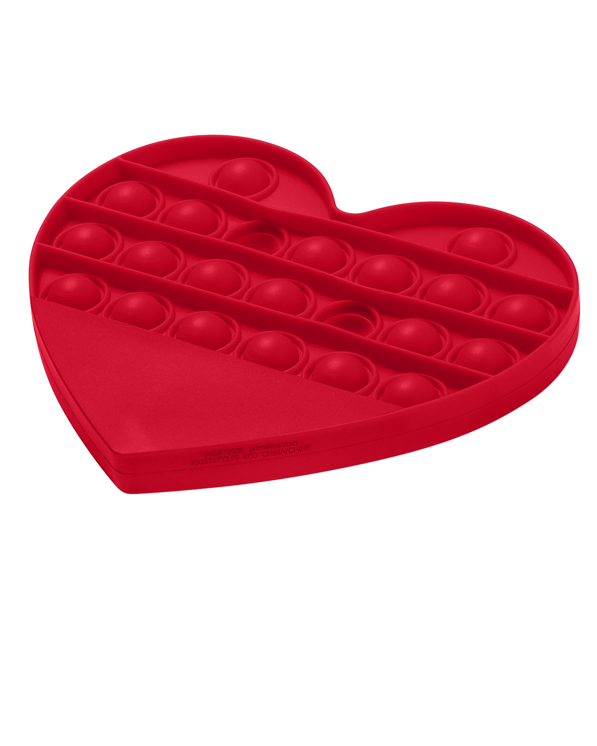 Picture of Push Pop Bubble Heart Shape Fidget Sensory Toy.