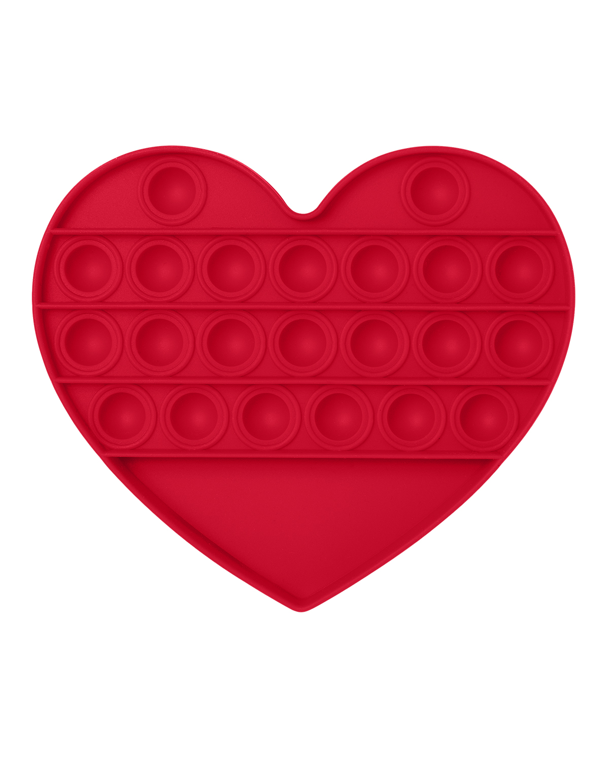 Picture of Push Pop Bubble Heart Shape Fidget Sensory Toy.