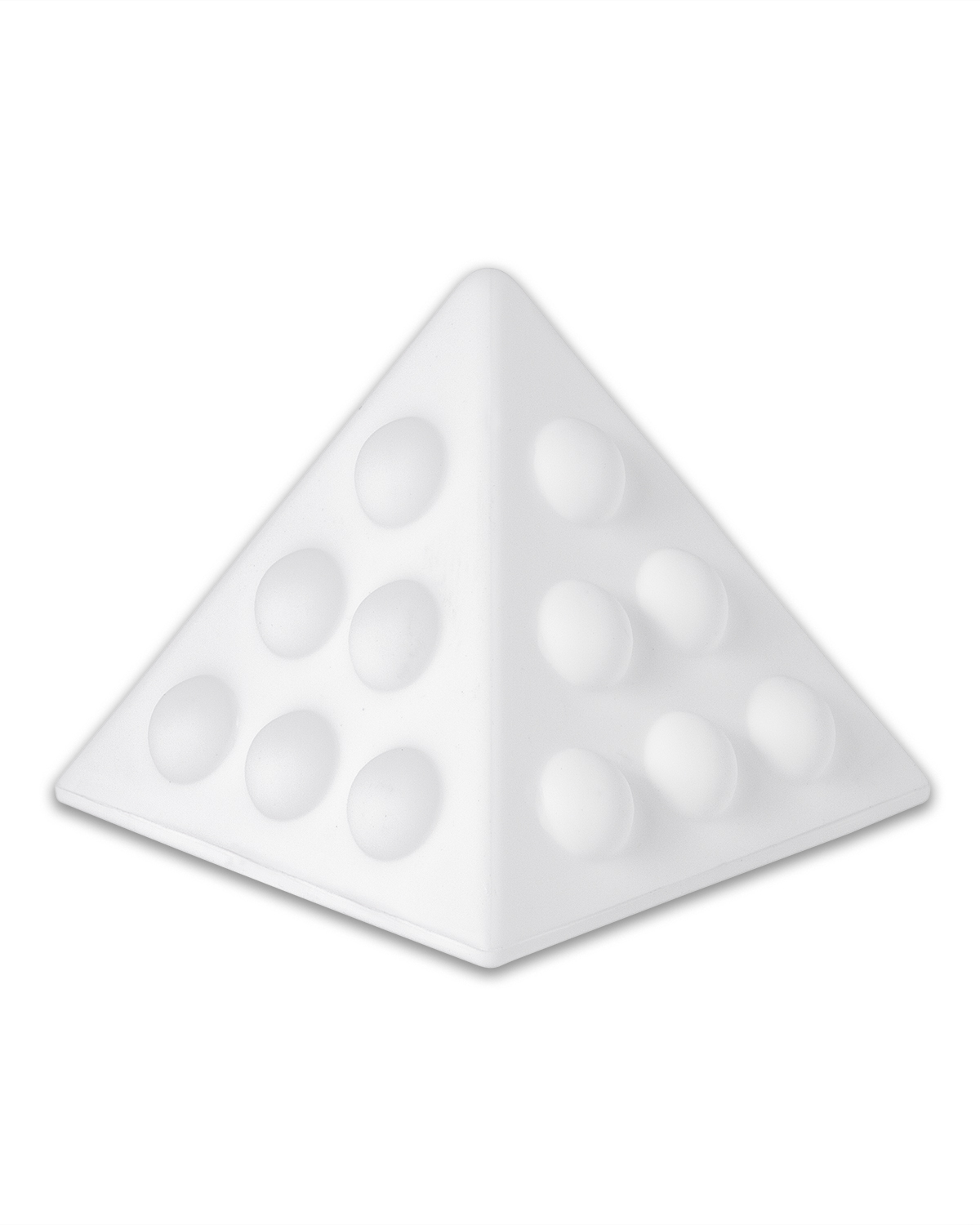 Picture of Push Pop Bubble Pyramid Shape Fidget Sensory Toy.
