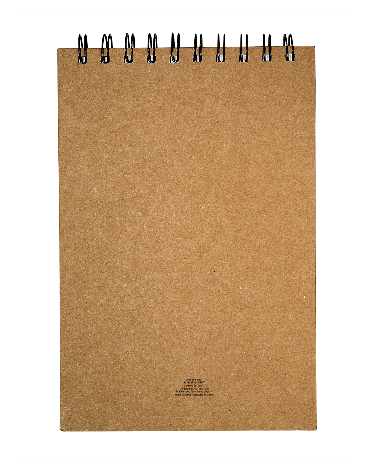 Picture of Notebook With Colored Pencils.