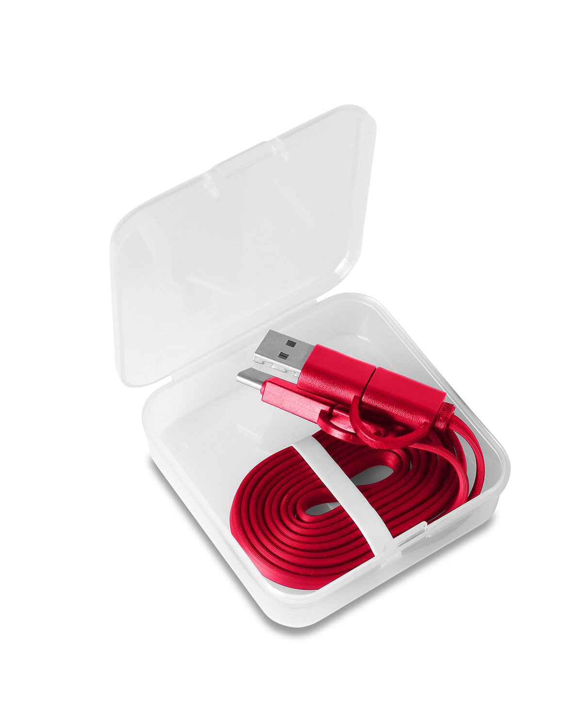 Picture of XL Multi Charging Cable In Storage Case.