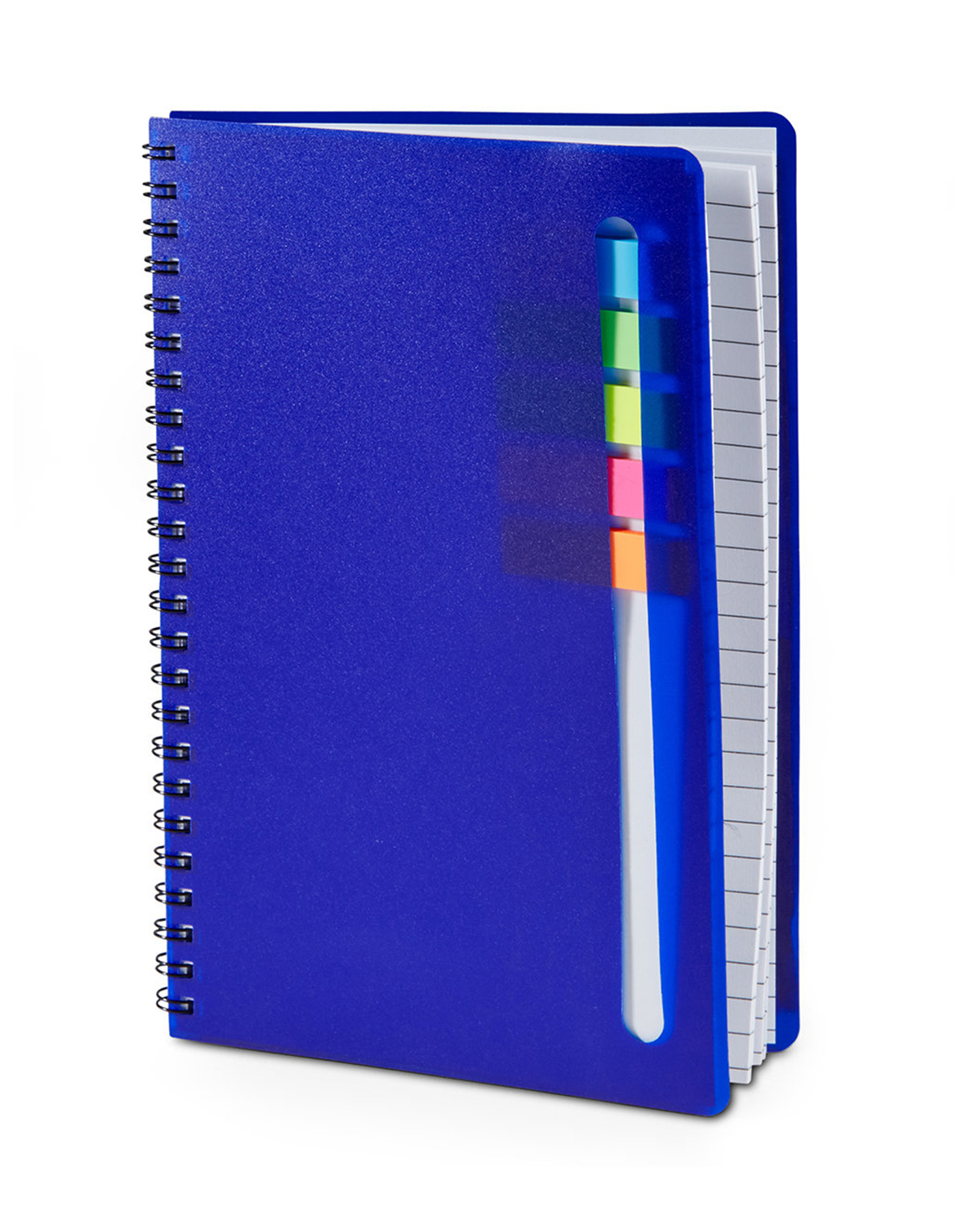 Picture of Semester Spiral Notebook With Sticky Flags 6.25" x 8.5".