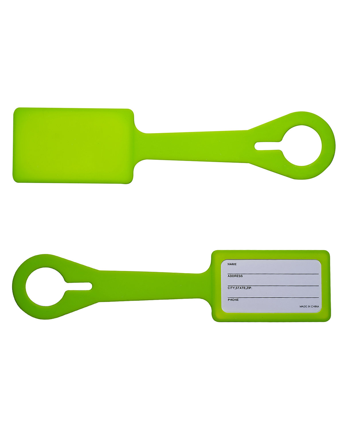 Picture of Silicone Luggage Tag.