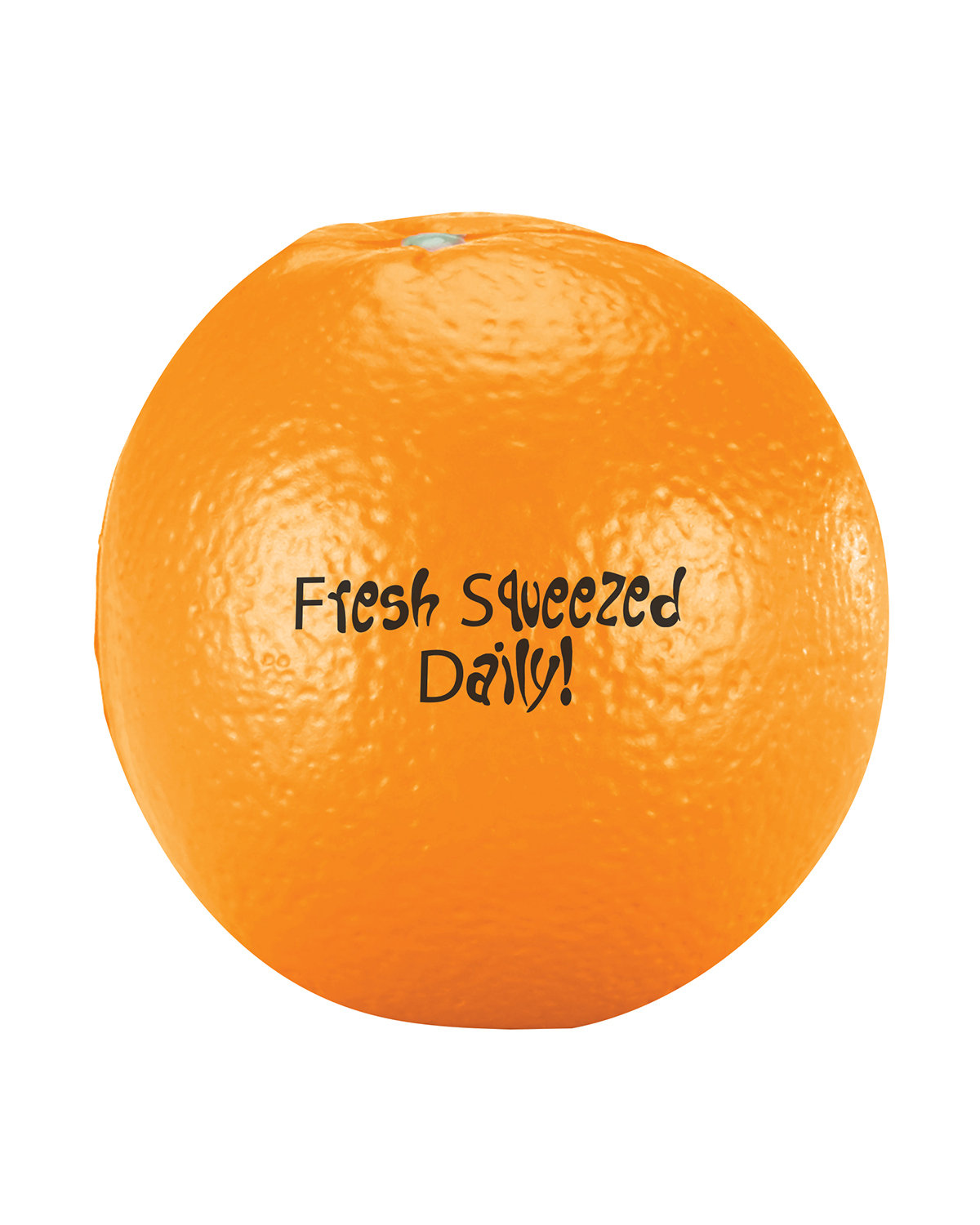 Picture of Orange Shape Stress Ball.