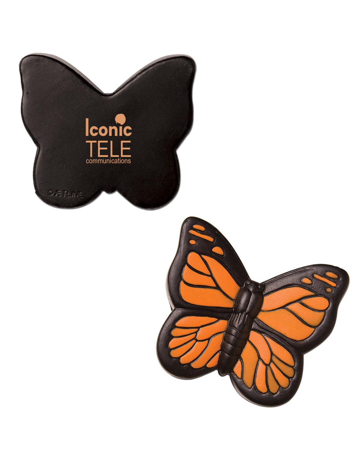 Picture of Butterfly Shape Stress Ball.