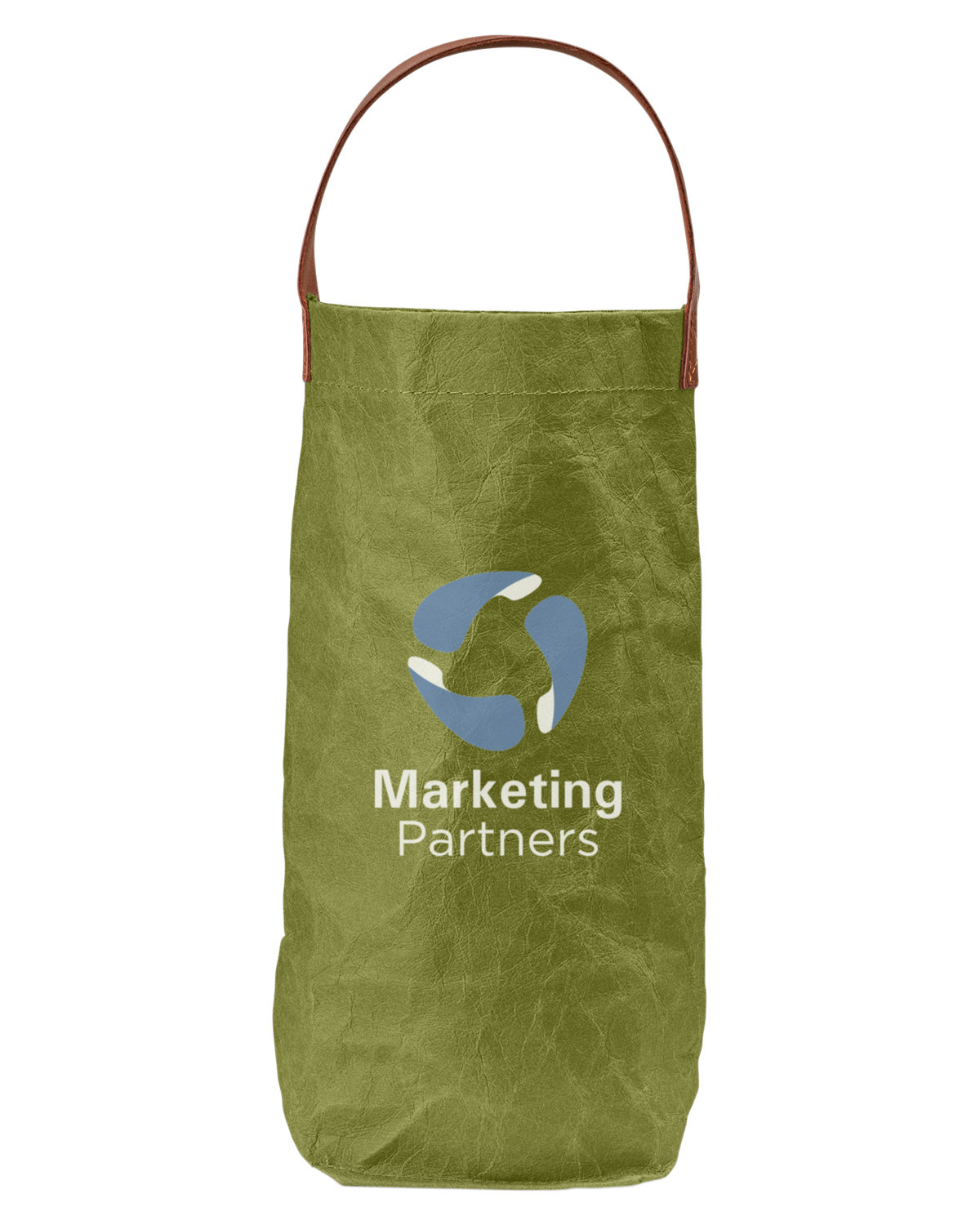 Picture of Home & Table Washed Paper Wine Tote Bag.