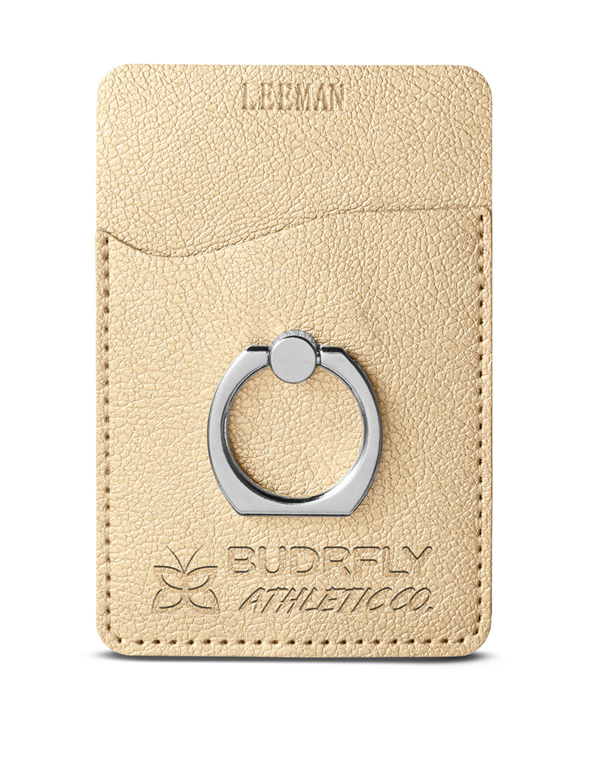 Picture of Shimmer Card Holder With Metal Ring Phone Stand.