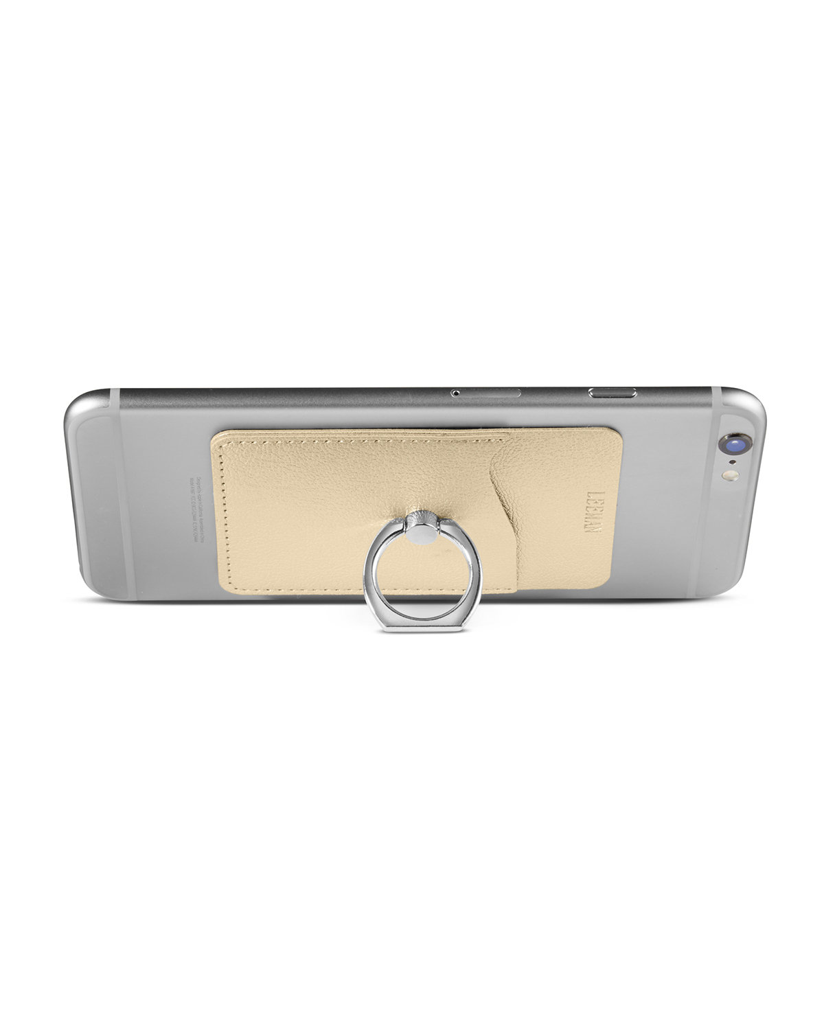 Picture of Shimmer Card Holder With Metal Ring Phone Stand.