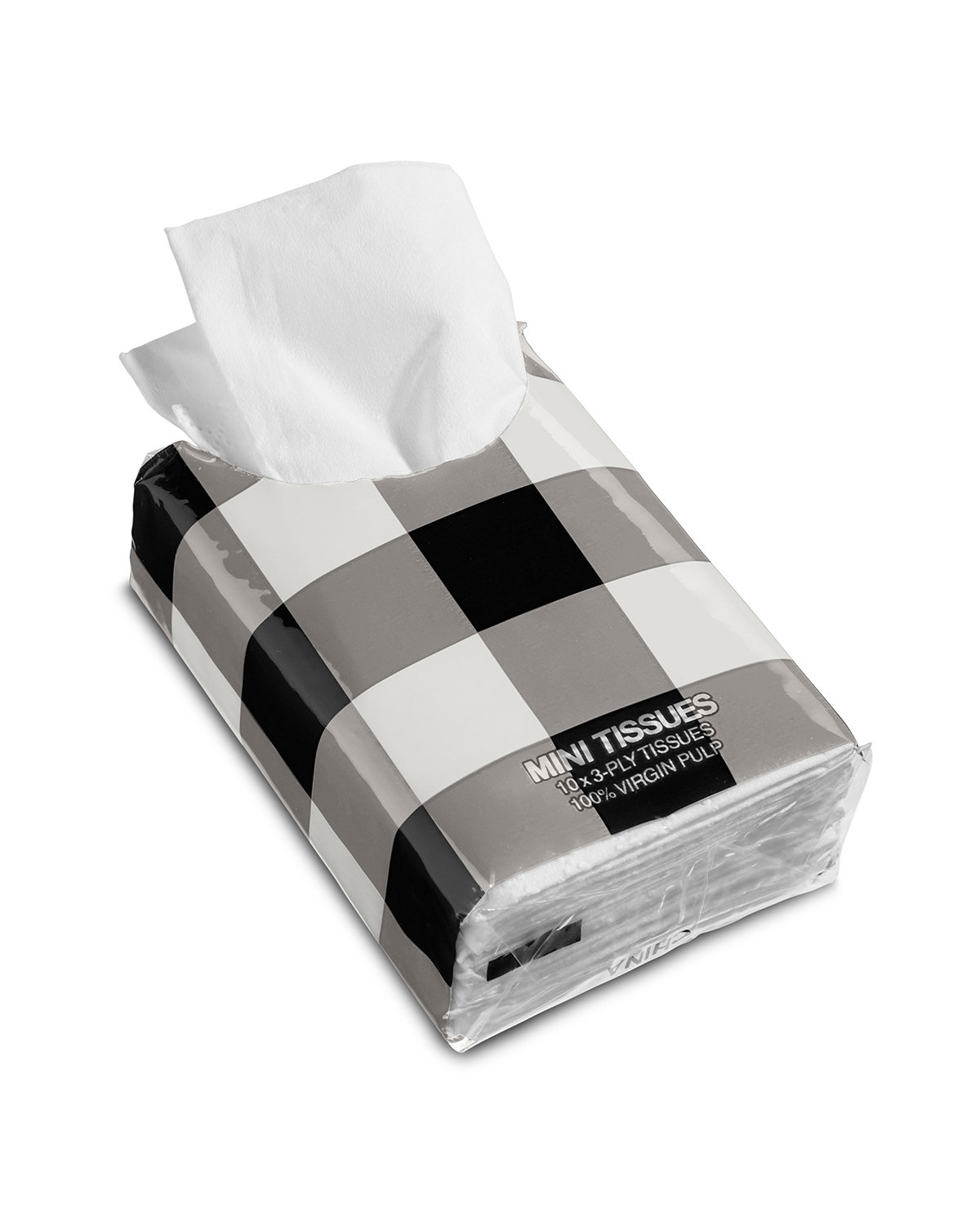 Picture of Mini Tissue Packet - Buffalo Plaid.
