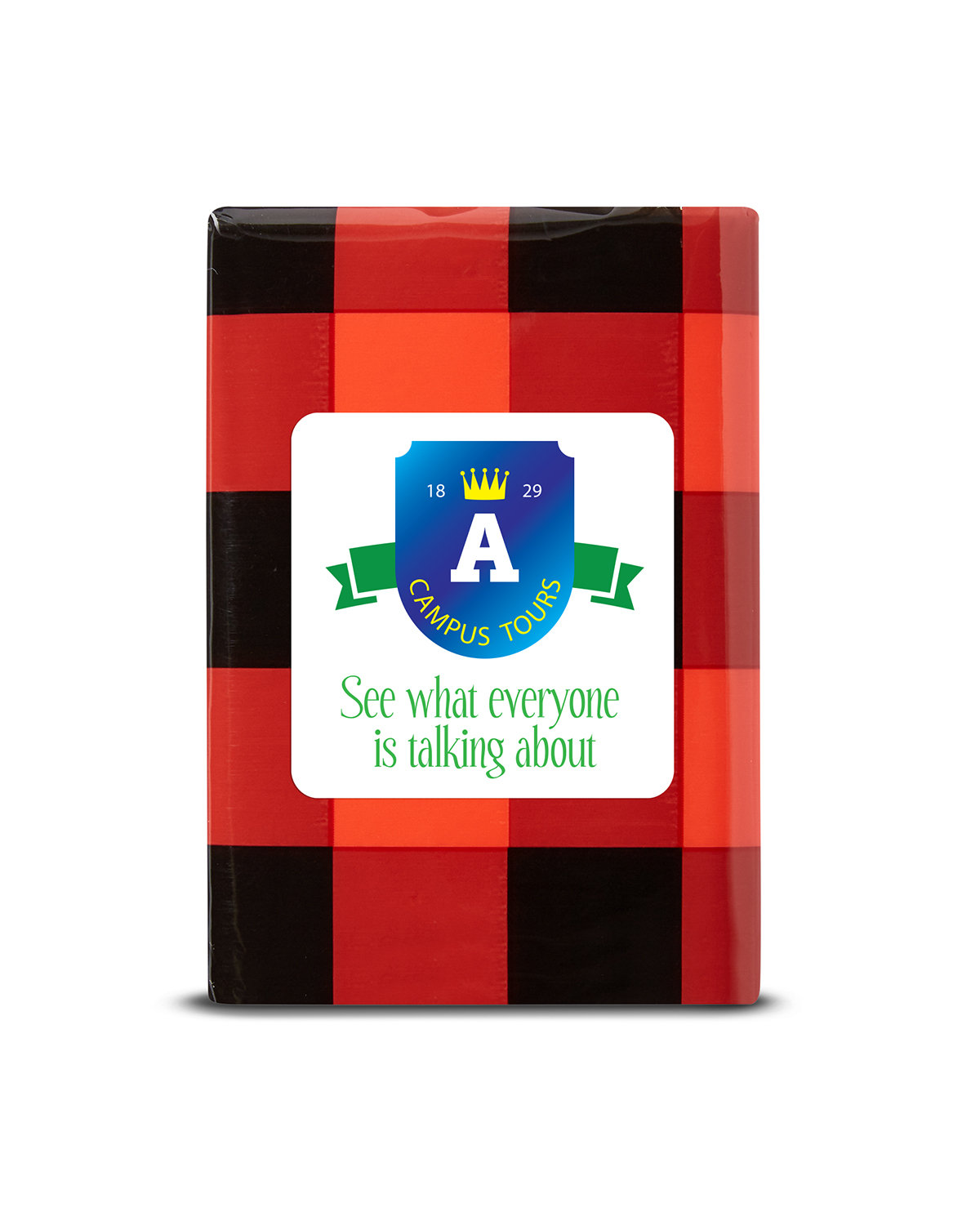 Picture of Mini Tissue Packet - Buffalo Plaid.