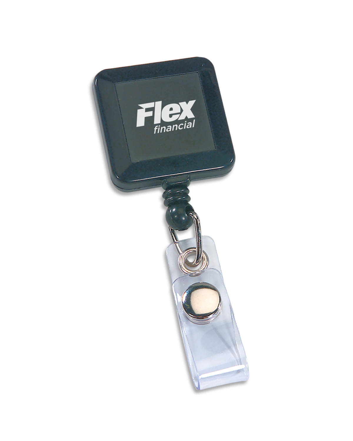 Picture of Square Retract-A-Badge Reel.