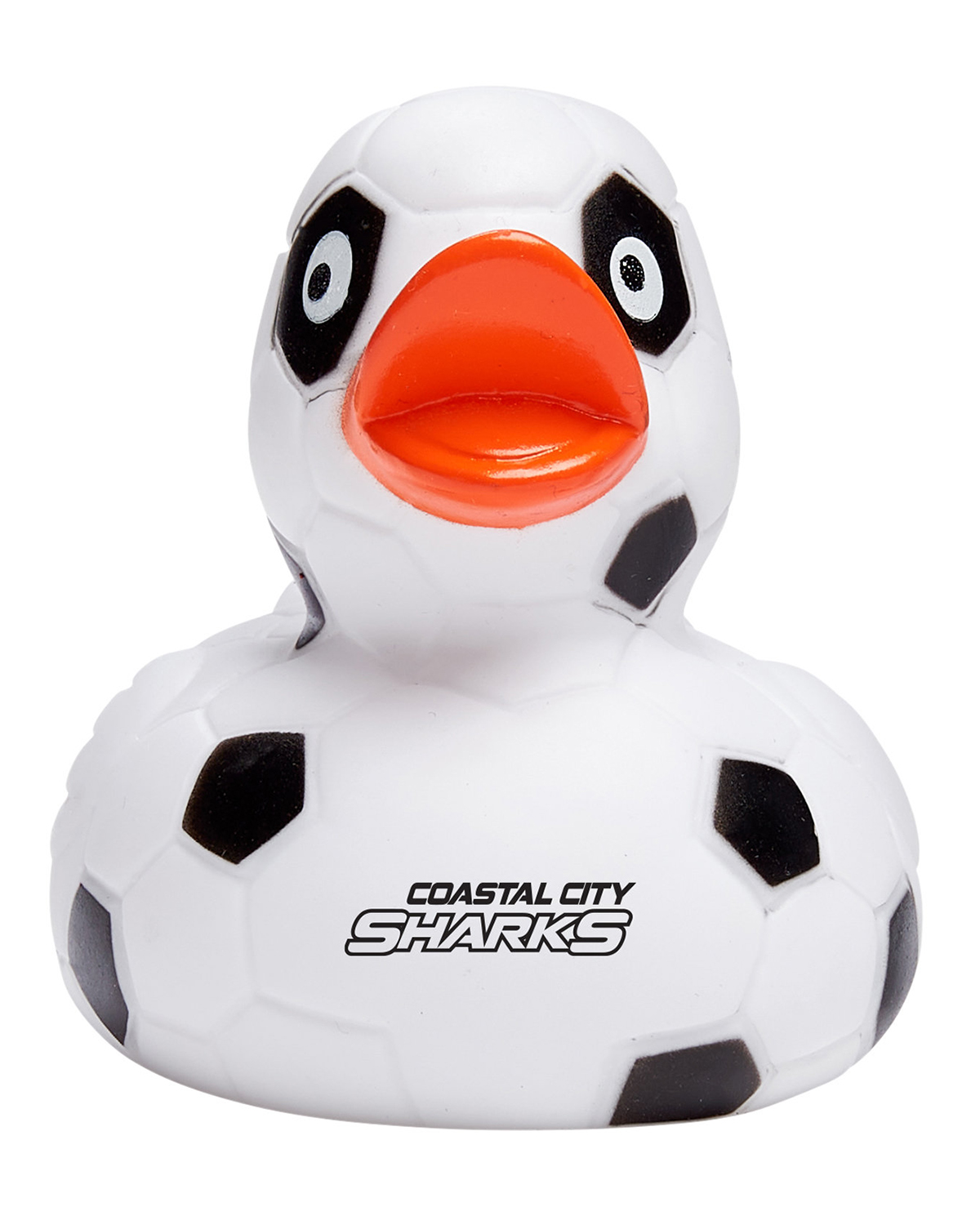 Picture of Soccer Ball Rubber Duck.