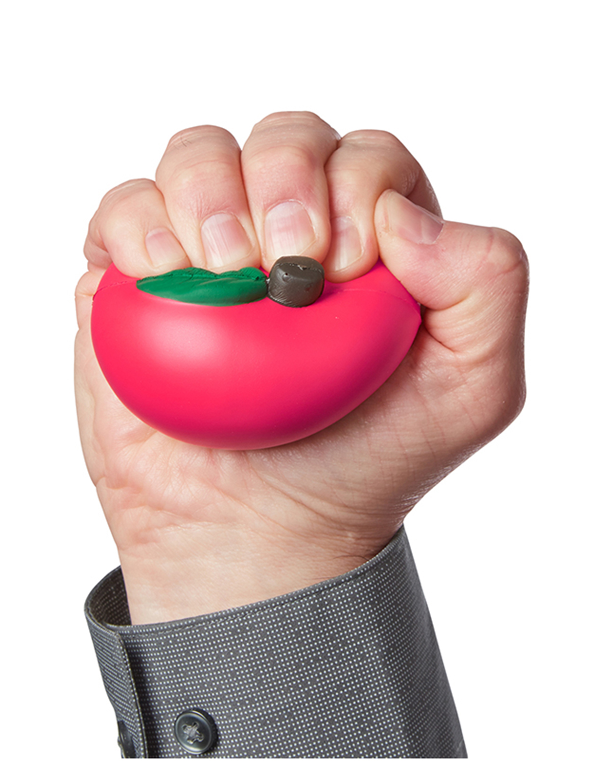 Picture of Apple Shape Super Squish Stress Ball Sensory Toy.