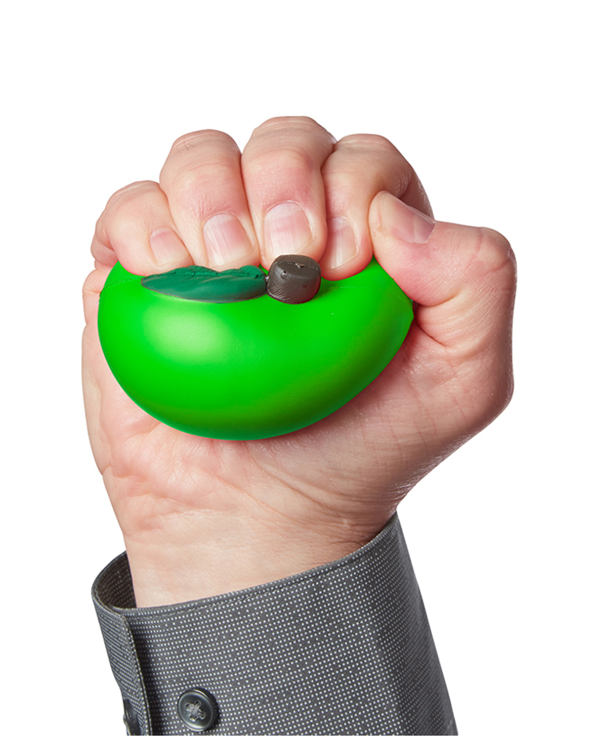 Picture of Apple Shape Super Squish Stress Ball Sensory Toy.