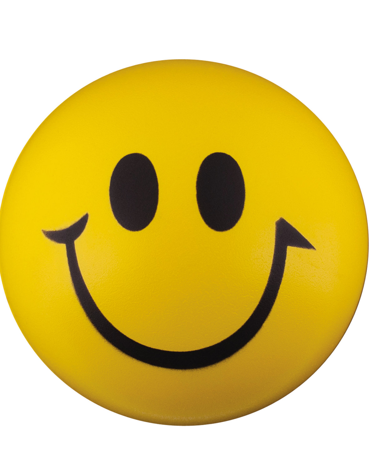Picture of Round Smiley Face Shape Stress Ball.