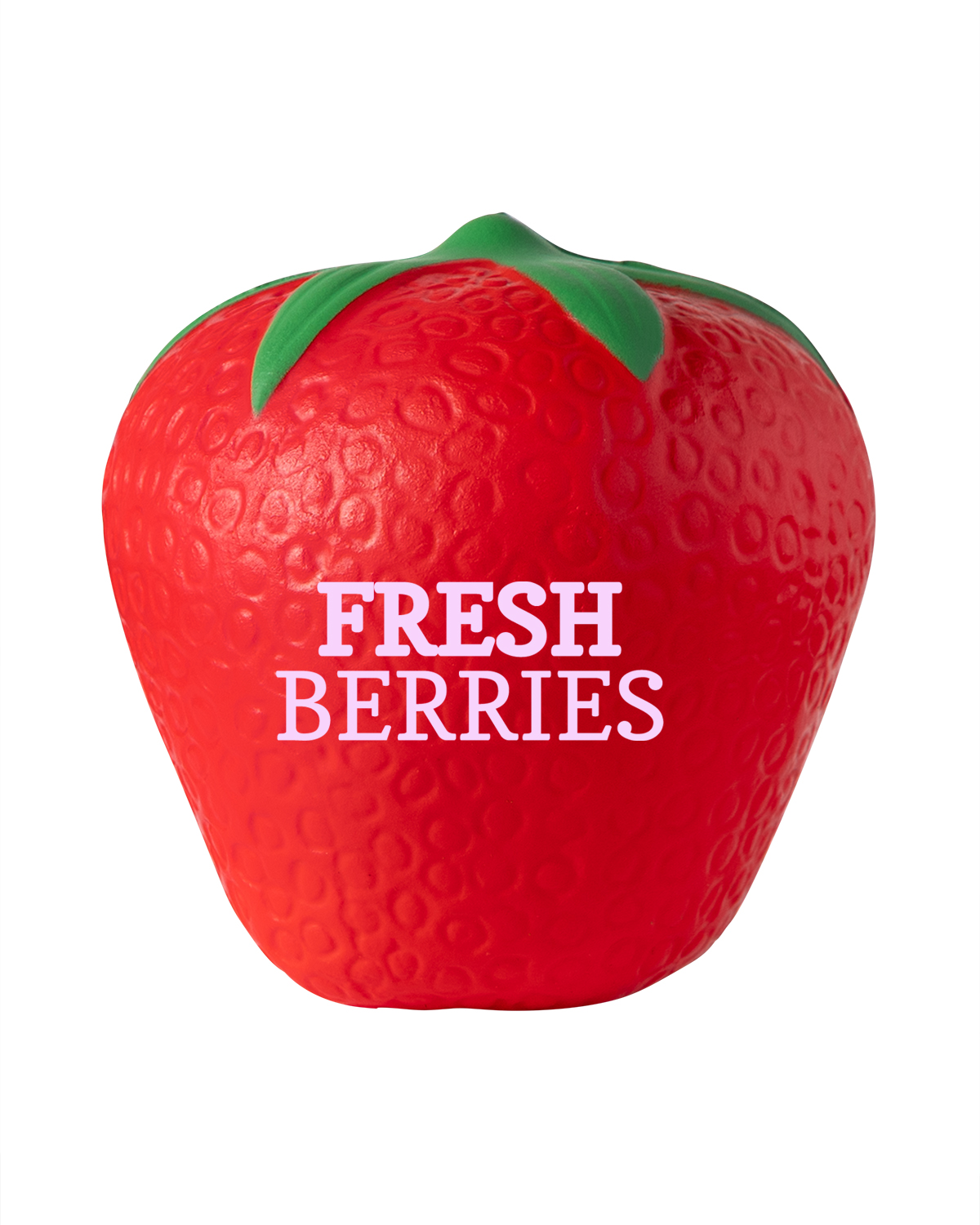 Picture of Strawberry Shape Stress Ball.