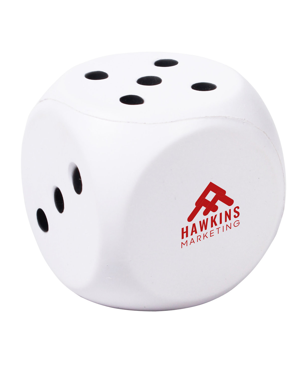 Picture of Dice Shape Stress Ball.