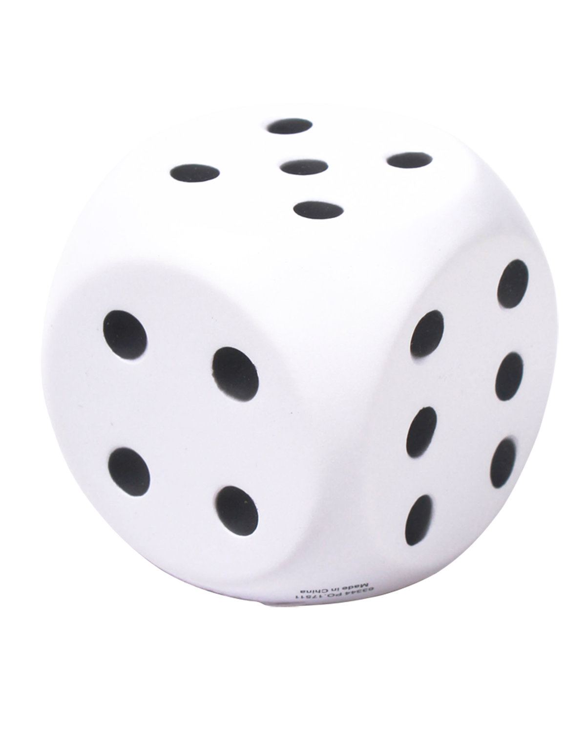 Picture of Dice Shape Stress Ball.