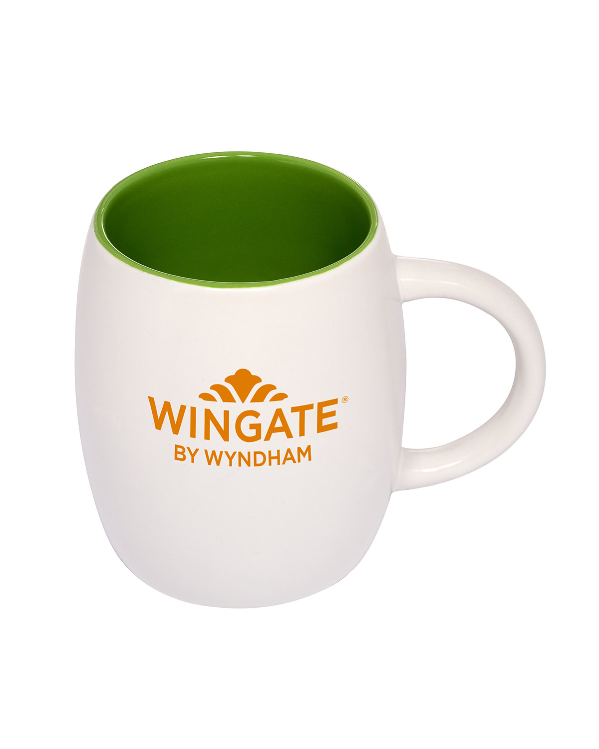 Picture of 14 oz Morning Show Ceramic Barrel Mug