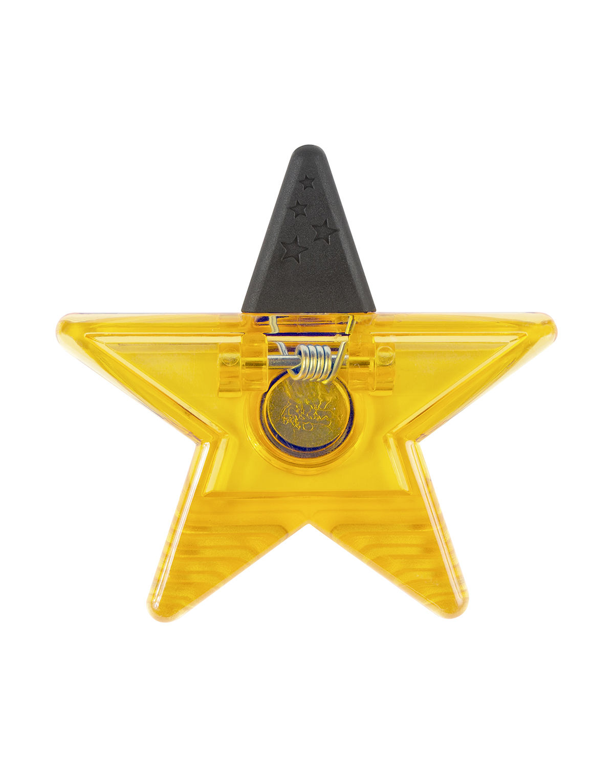 Picture of Recycled PS Star Shape Magnetic Memo Clip.