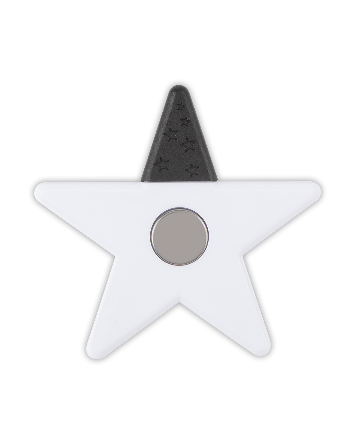 Picture of Recycled PS Star Shape Magnetic Memo Clip.