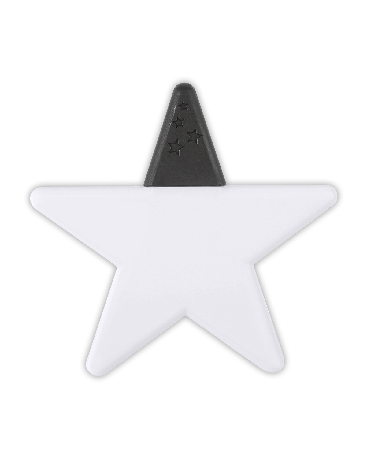 Picture of Recycled PS Star Shape Magnetic Memo Clip.