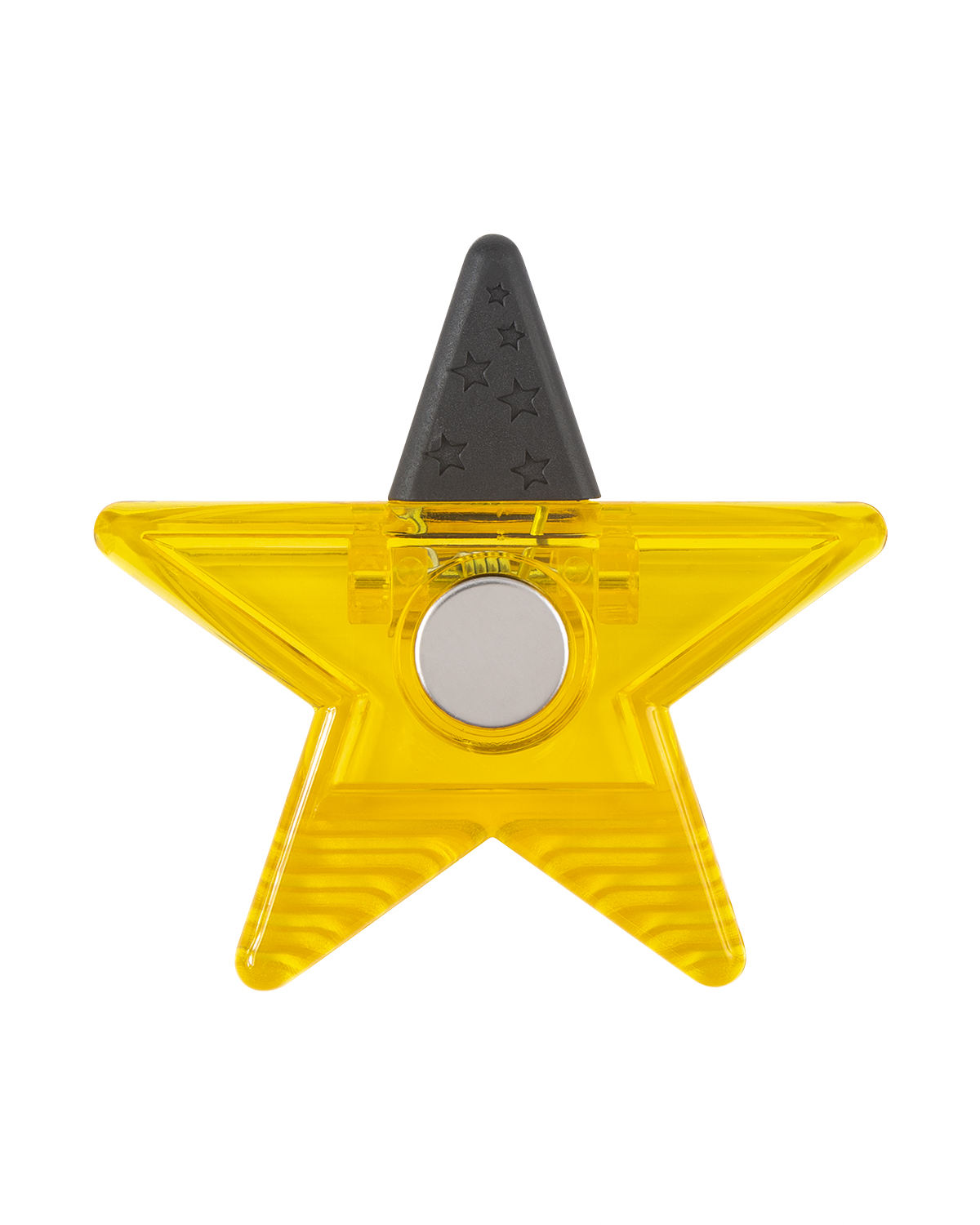 Picture of Recycled PS Star Shape Magnetic Memo Clip.