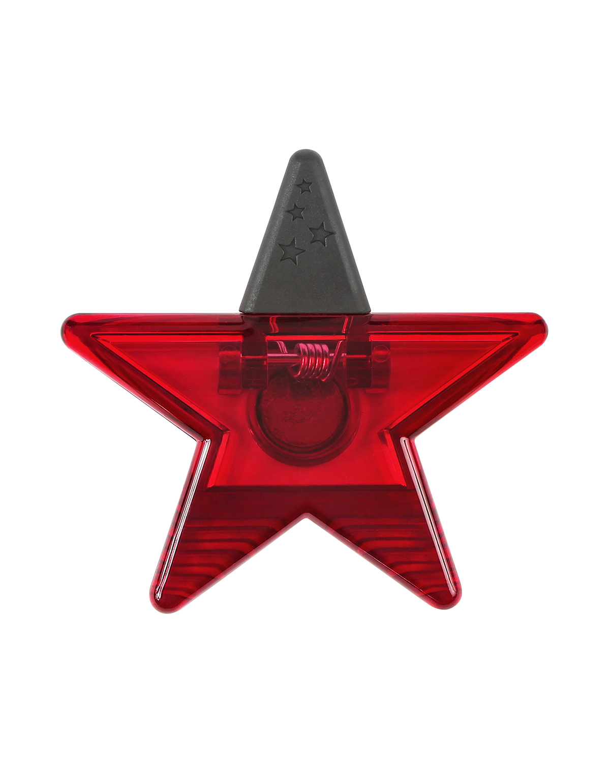 Picture of Recycled PS Star Shape Magnetic Memo Clip.