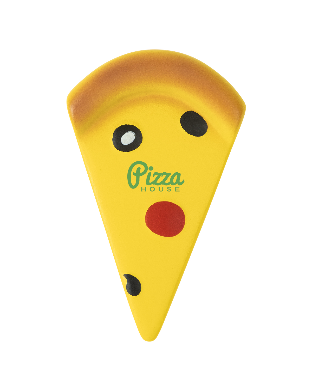 Picture of Pizza Slice Shape Stress Ball.