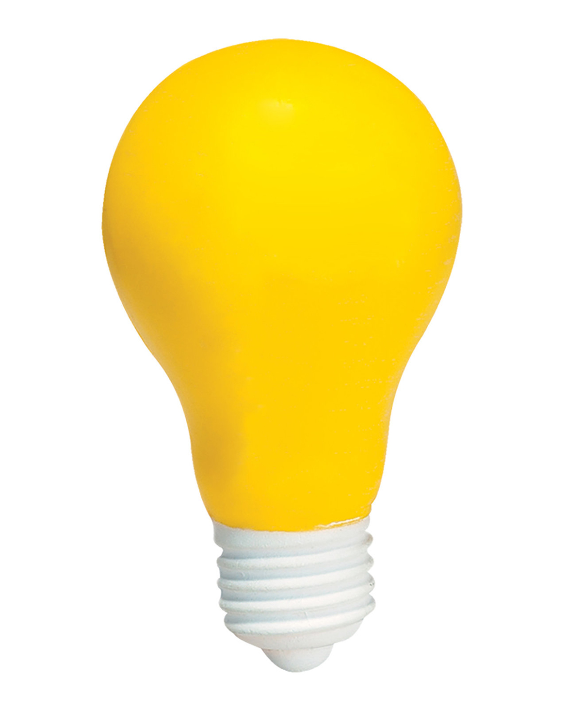 Picture of Light Bulb Shape Stress Ball.