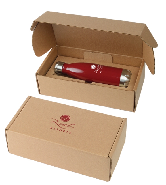 Picture of 17 Oz. Cascade Stainless Steel Bottle w/Gift Box