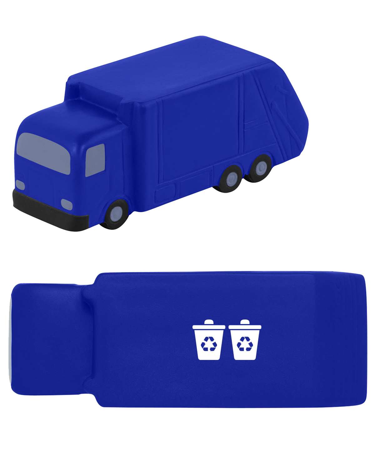 Picture of Garbage Truck Shape Stress Ball.