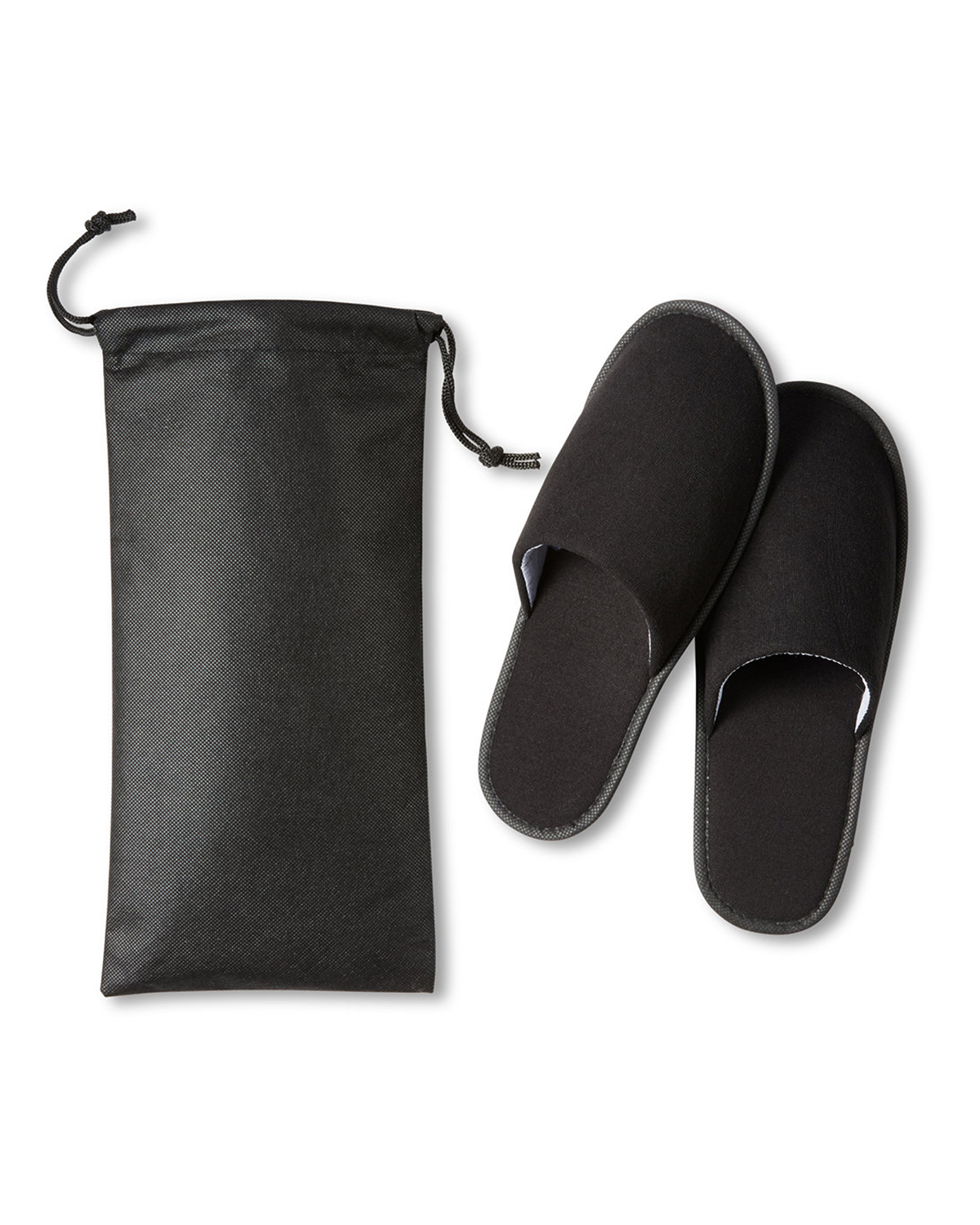 Picture of Travel Slippers In Pouch.