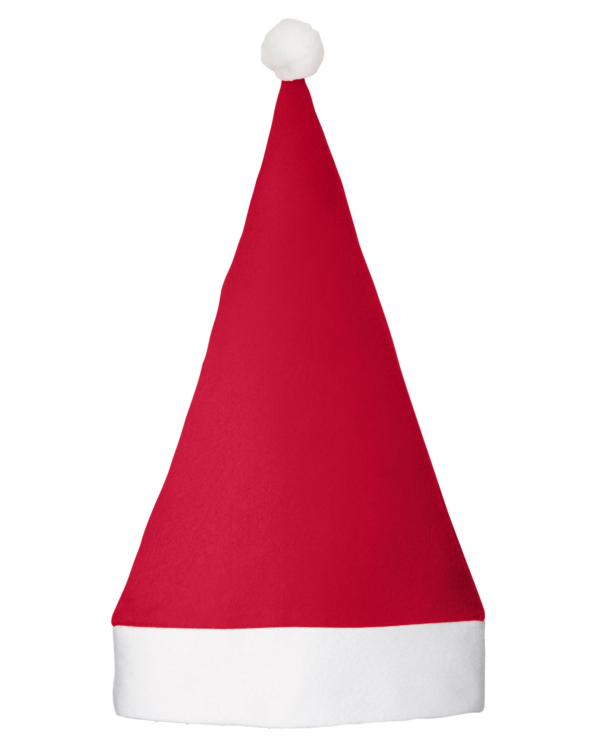 Picture of Holiday Christmas Felt Santa Hat.